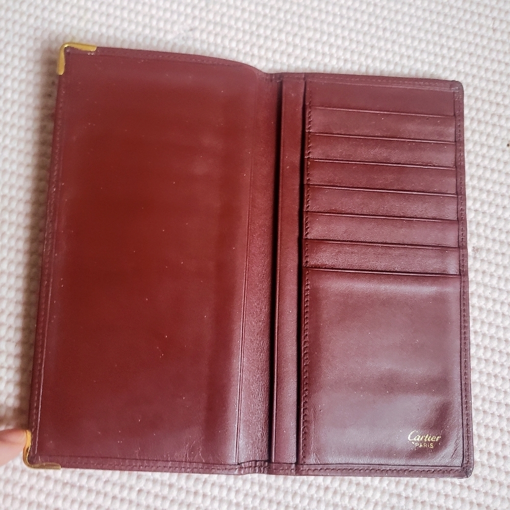 Cartier Leather Bifold Long Wallet - Picture 5 of 12